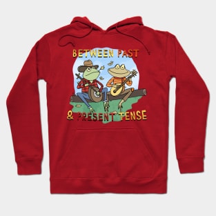 Past and Present Tense Frogs Hoodie